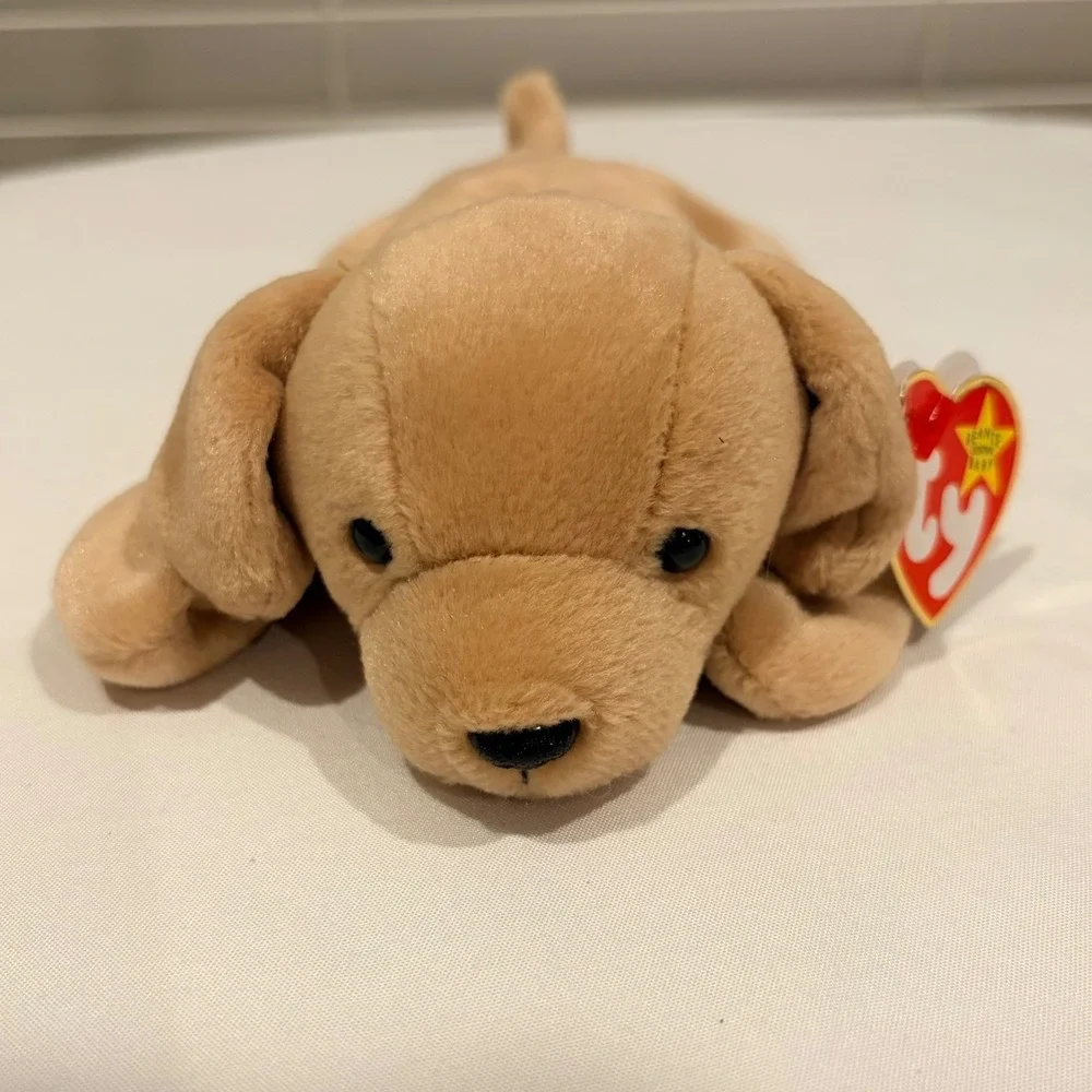 Ty Beanie Babies Dog Lot of 5 Tracker Fetch Spunky Scottie Error Tag Vintage